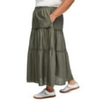 thumbnail image 2 of Jupe longue étagée Lane Bryant Plus pour femmes, 2 of 6