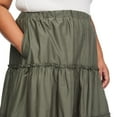 thumbnail image 4 of Jupe longue étagée Lane Bryant Plus pour femmes, 4 of 6