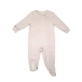 thumbnail image 1 of Juddlies Designs - Newborn, Baby, Toddler - Breathe-Eze Collection Sleeper - Cotton - Rosewater Fleck, 1 of 5