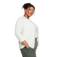 thumbnail image 2 of Lane Bryant Women's Plus 3/4 Sleeve Shrug, 2 of 6