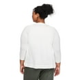 thumbnail image 3 of Lane Bryant Women's Plus 3/4 Sleeve Shrug, 3 of 6