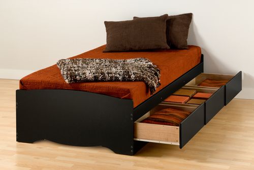Prepac Twin Xl Size Platform Storage, Twin Xl Bed Frame Canada