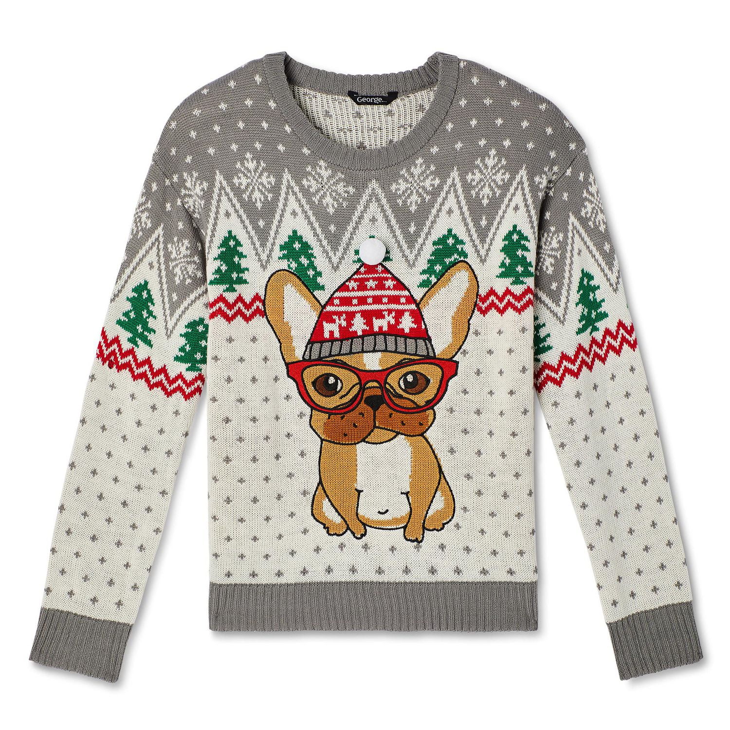 George Women's Ugly Christmas Sweater
