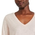 thumbnail image 4 of George Women's V-Neckline Long Sleeve Tee, 4 of 6