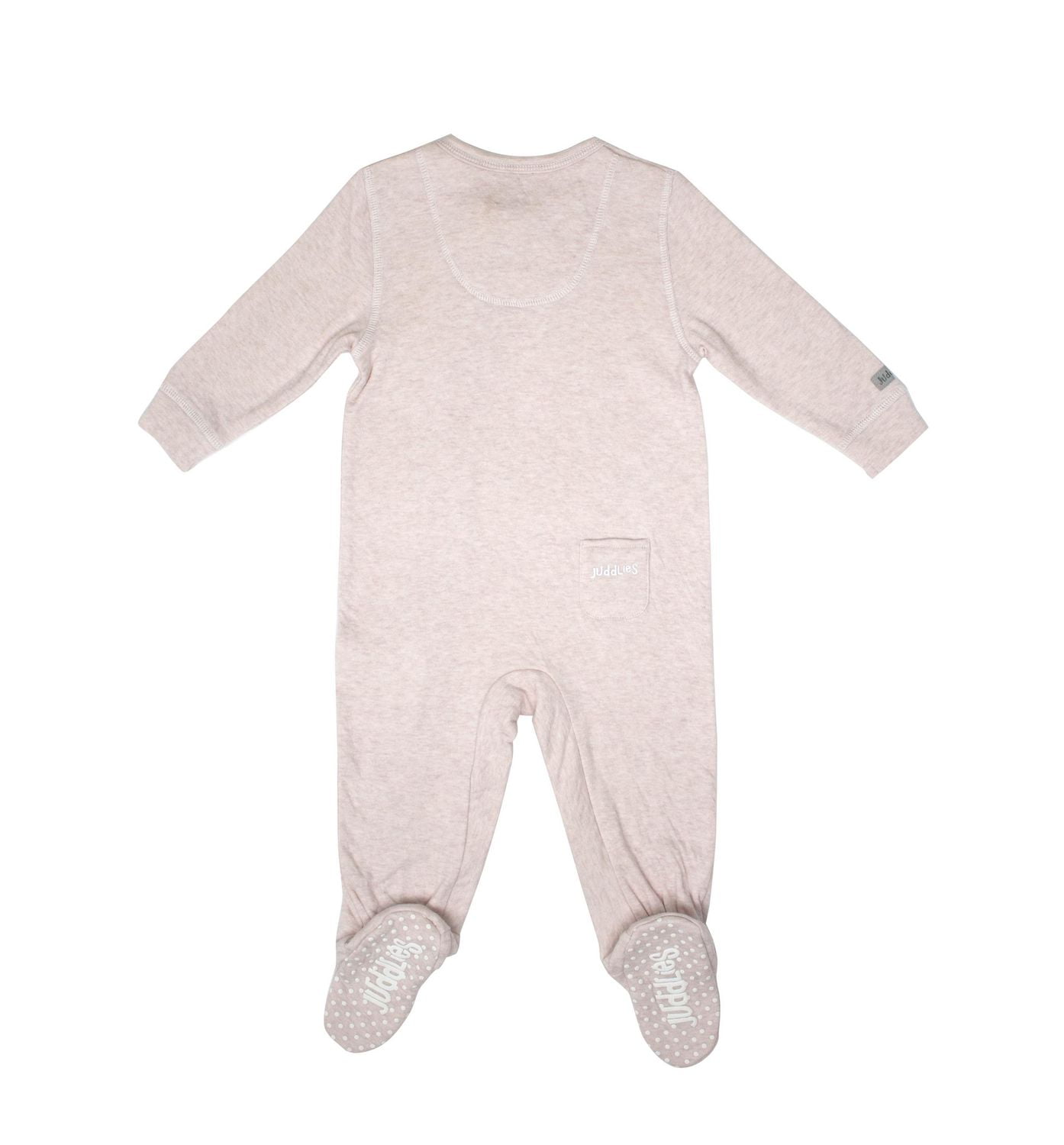 Juddlies Designs - Newborn, Baby, Toddler - Breathe-Eze Collection Sleeper - Cotton - Rosewater Fleck