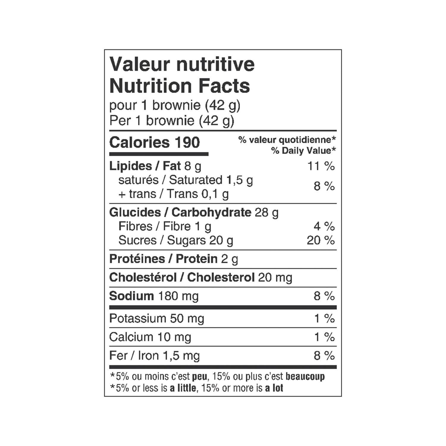 Vachon® Brownies with Peanuts