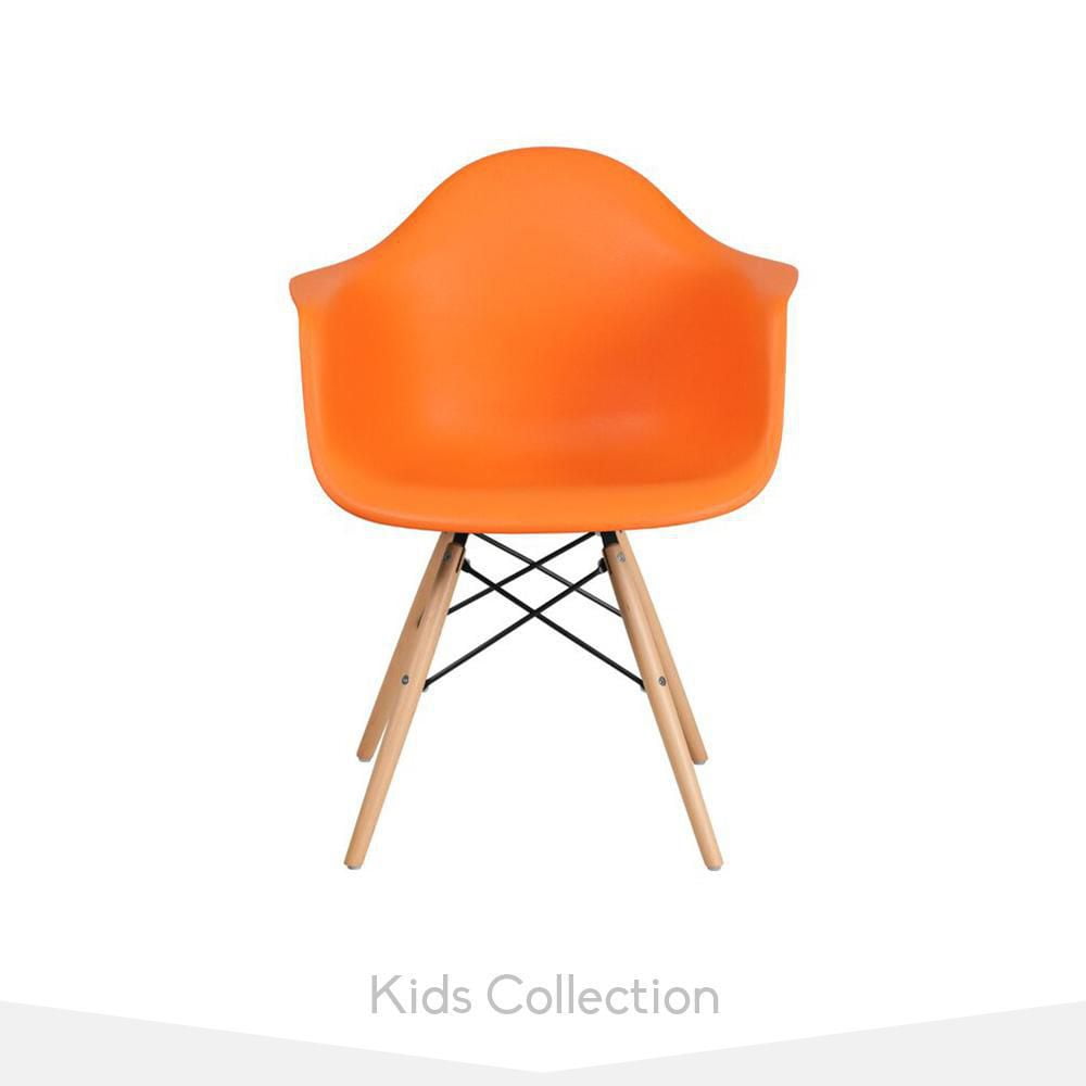 Heavenly Collection Orange Bucket Kids Chair Walmart Canada