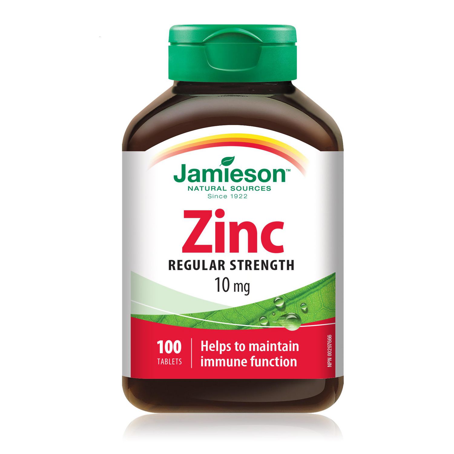 Jamieson comprimés de zinc, 10 mg, 100 comprimés