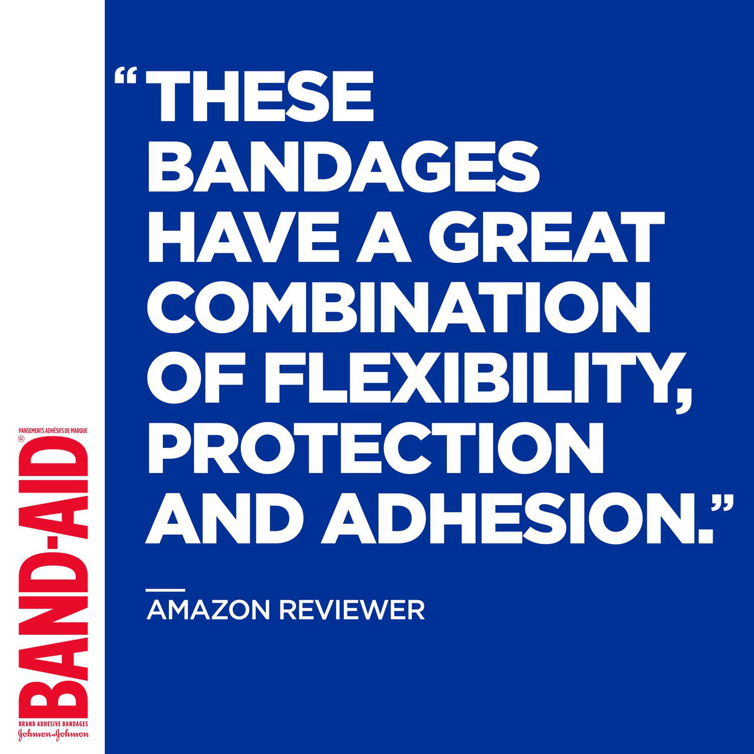 Band-Aid Brand Flexible Fabric Adhesive Bandages, Extra Large, 10Ct 