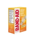 thumbnail image 2 of Band-Aid Brand Adhesive Bandages with Polysporin Antibiotic Ointment, Pack of Assorted Sizes, for Wound Care and First Aid, 20 Count, 2 of 6