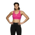 thumbnail image 1 of Reebok Women's Stronger Sports Bra with Mesh Panel and Removable Cups, 1 of 6