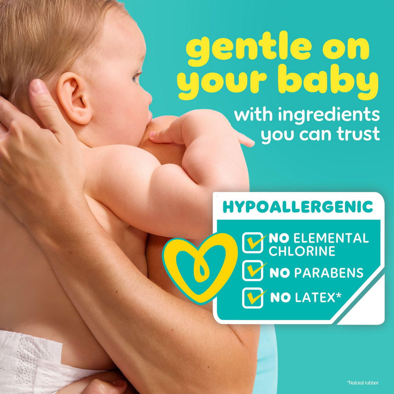 Pampers Baby Dry Diapers, Size 5, 27+ lbs, Absorbent Disposable Diapers, 78CT