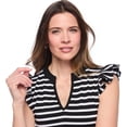 thumbnail image 4 of George Women's Flutter Sleeve Top, 4 of 6