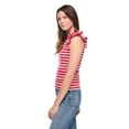 thumbnail image 2 of George Women's Flutter Sleeve Top, 2 of 6