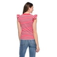 thumbnail image 3 of George Women's Flutter Sleeve Top, 3 of 6