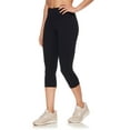 thumbnail image 2 of Reebok Women's Everyday Highrise Capri Legging With Pockets 20" Inseam, 2 of 6