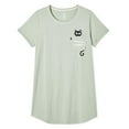 thumbnail image 1 of George Plus Women's Rolled Sleeve Nightshirt, 1 of 1