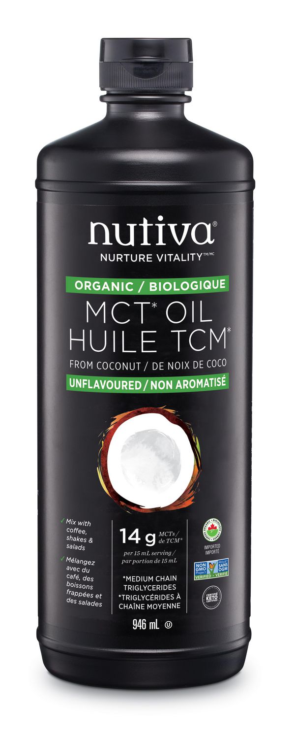 Nutiva MCT OIL From Coconut Unflavoured