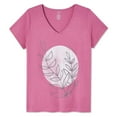 thumbnail image 1 of George Women's Plus V-Neckline Tee, 1 of 1