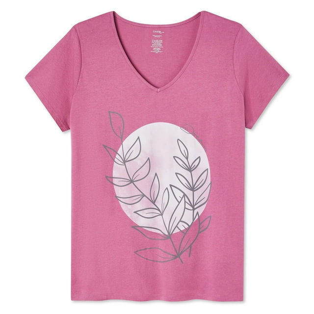 George Women's Plus V-Neckline Tee