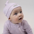 thumbnail image 3 of Juddlies Designs - Newborn, Baby, Toddler - Breathe-Eze Collection Sleeper - Cotton - Lavender Fleck, 3 of 7