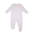 thumbnail image 1 of Juddlies Designs - Newborn, Baby, Toddler - Breathe-Eze Collection Sleeper - Cotton - Lavender Fleck, 1 of 7