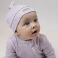 thumbnail image 3 of Juddlies Designs - Newborn, Baby, Toddler - Breathe-Eze Collection Sleeper - Cotton - Lavender Fleck, 3 of 7