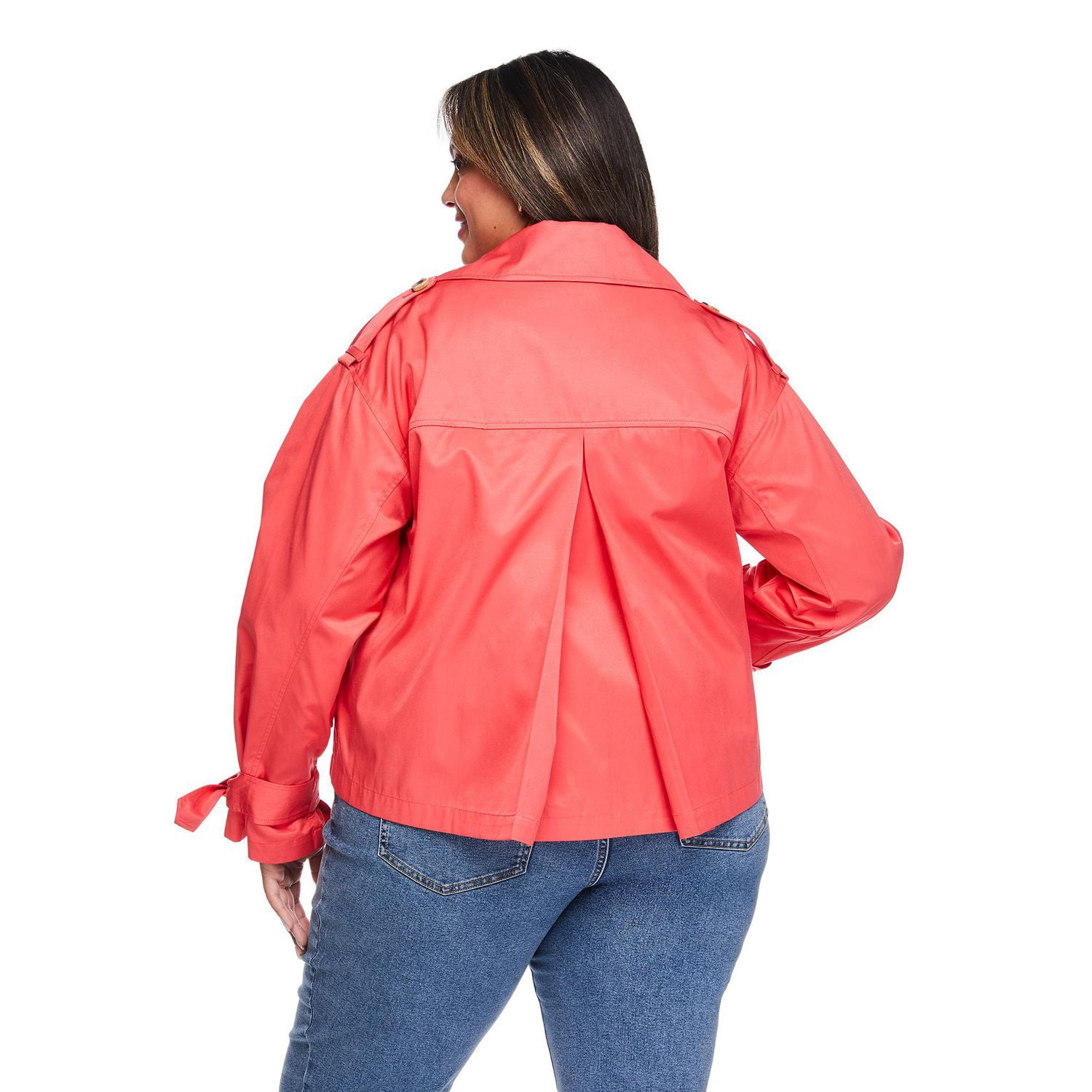 Trench écourté Lane Bryant Plus pour femmes