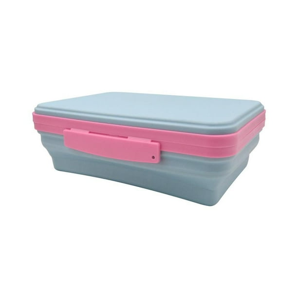 EXPANDABLE PENCIL BOX CYAN, 8.86''*5.9''*1.77'', CYAN - Walmart.ca