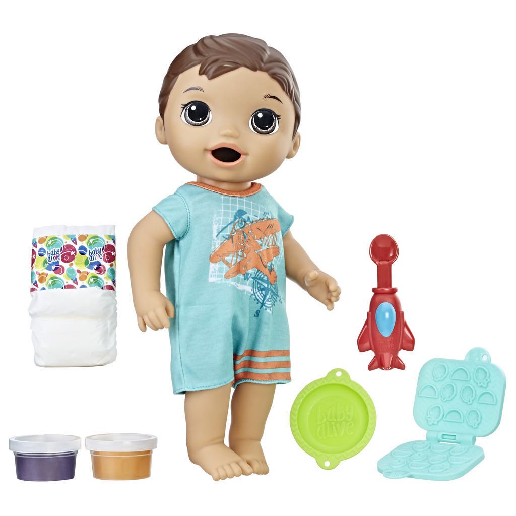 Baby Alive Super Snacks Snackin' Luke (brunette) - Walmart.ca