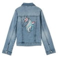 thumbnail image 2 of George Girls' Embellished Denim Jacket, 2 of 2
