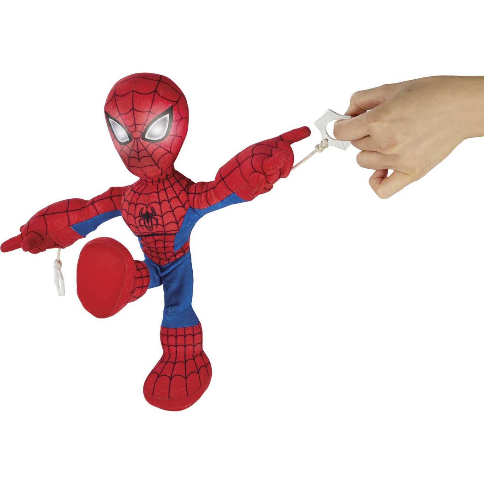 Marvel Spider-Man Rope Limb Plush Pull Toy