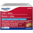 thumbnail image 1 of Equate Cold + Sinus, 1 of 6