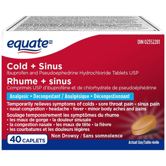 Equate Cold + Sinus