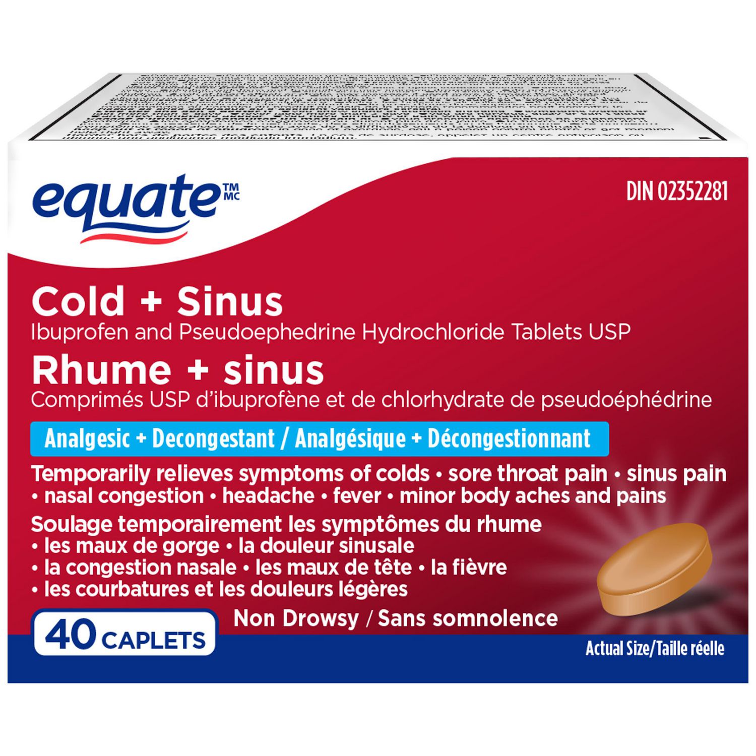 Equate Rhume + Sinus