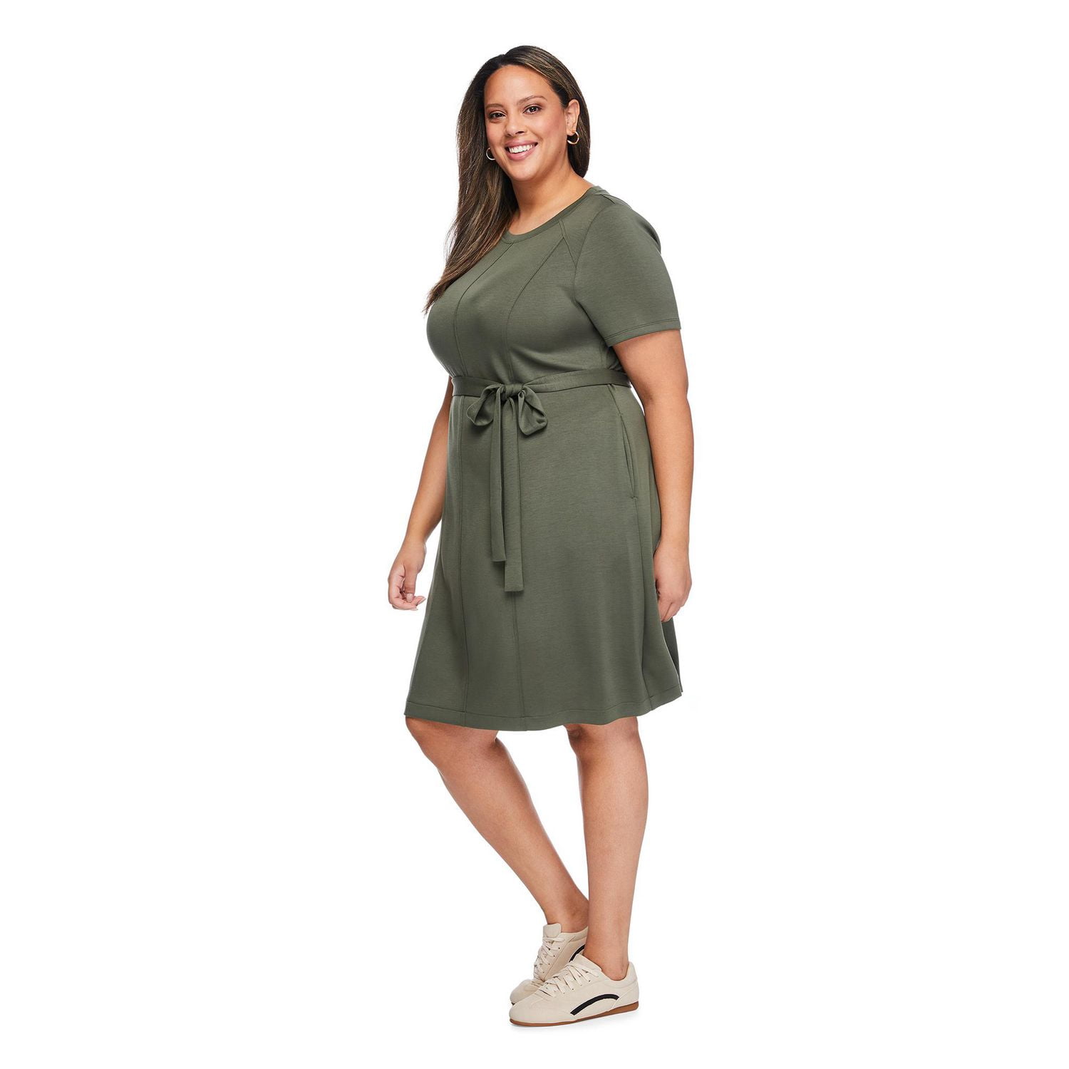 Lane Bryant Women's Plus Tie Waist Dress