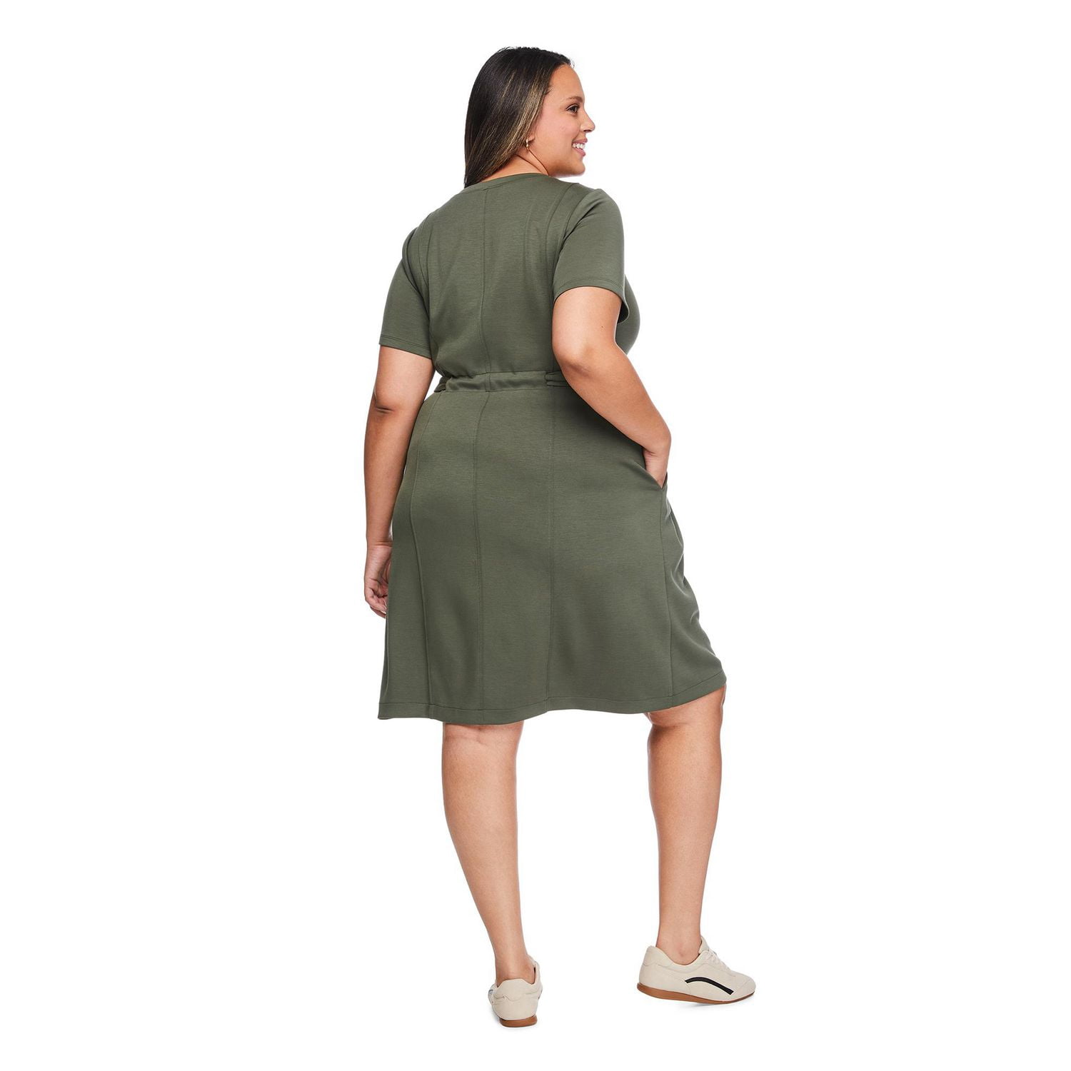 Lane Bryant Women's Plus Tie Waist Dress