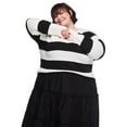thumbnail image 1 of Lane Bryant Women's Plus Round-Neck Sweater, 1 of 5