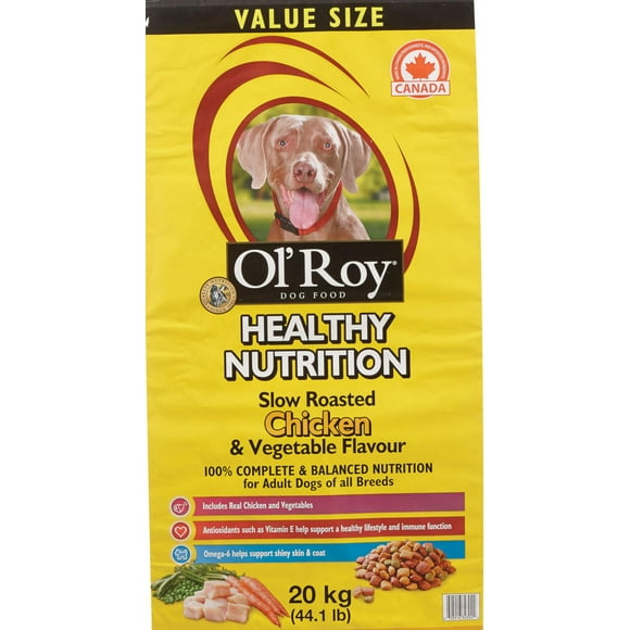 Ol' Roy Healthy Nutrition Roasted Chicken Flavour Dry Dog Food, 20 kg