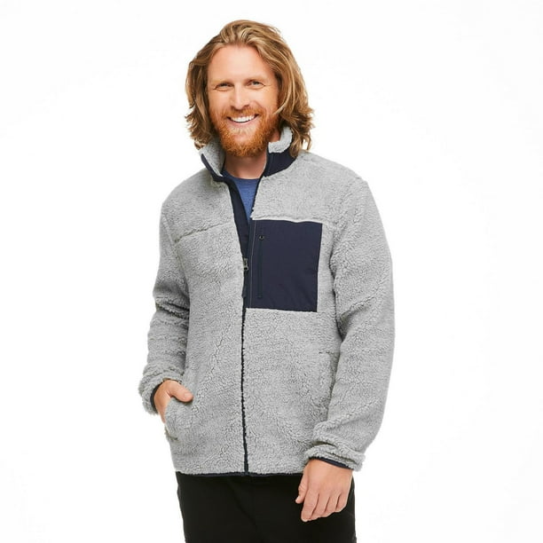 Men's Sherpa FullZip Jacket Walmart.ca