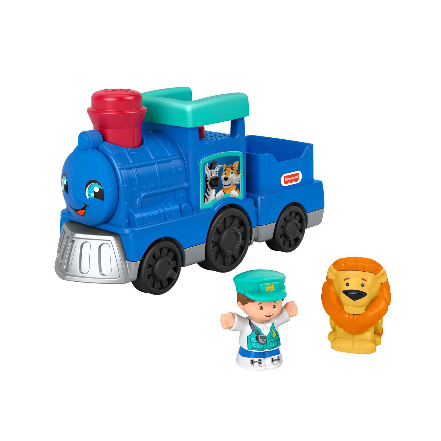 Fisher-Price Little People Animal Train Toy with Music and Sounds, 2  Figures, Toddler Toy | Walmart Canada