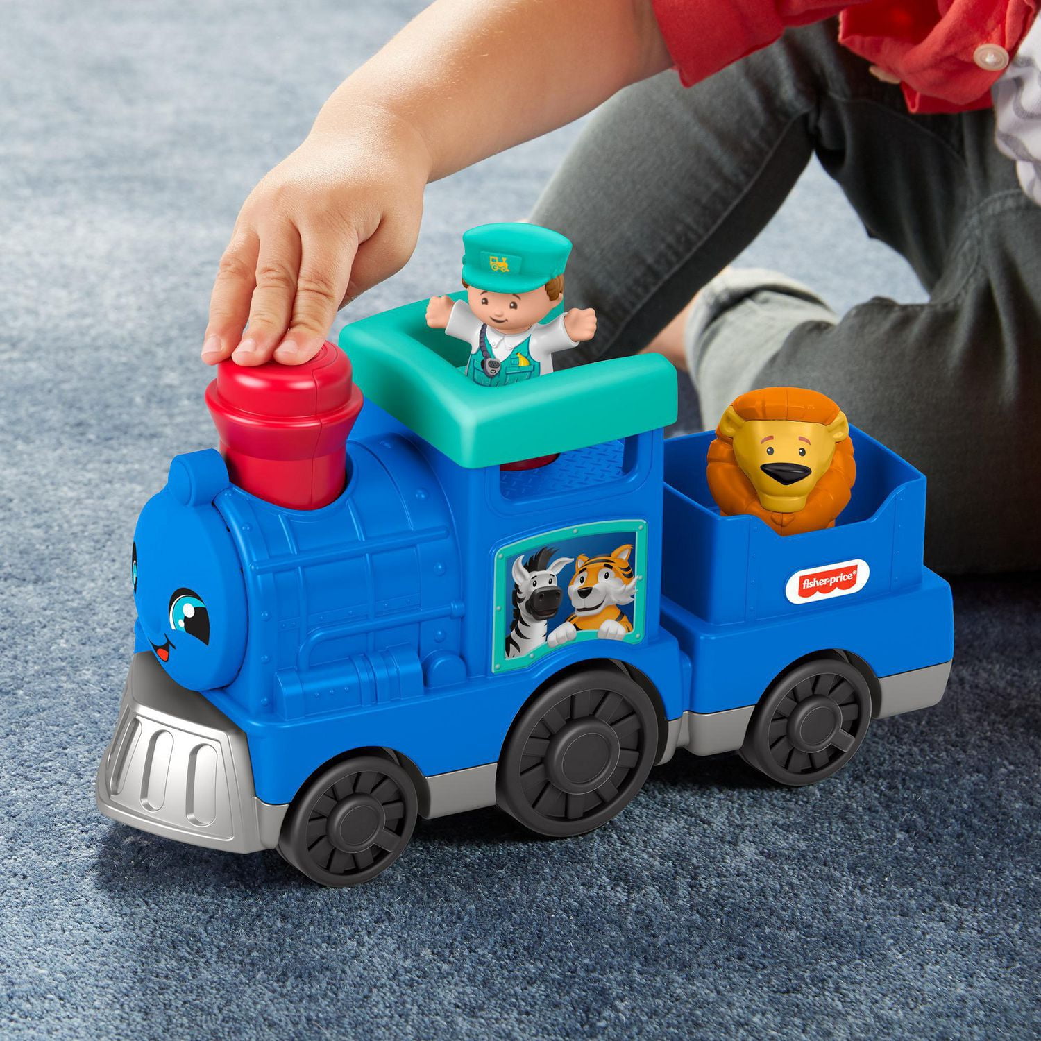 Fisher-Price Little People Animal Train Toy with Music and Sounds