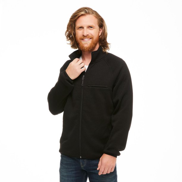 Essentials Men's Full-Zip Polar Fleece Jacket, Oatmeal Heather,  X-Small : : Clothing, Shoes & Accessories