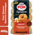 thumbnail image 1 of POM® Signature Four Cheese Bagels, 1 of 5