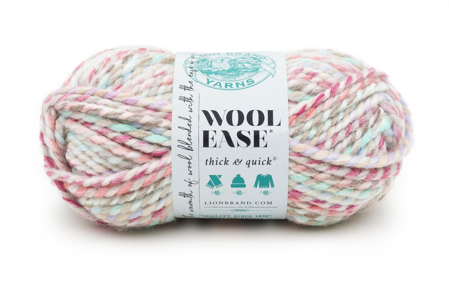 Carousel Wool-Ease Thick & Quick Yarn (6 - Super Bulky) by Lion Brand