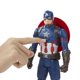 Marvel Série Héros Titan Figurine électronique Captain America – image 3 sur 5