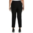 thumbnail image 2 of Rafaella Women's Plus Size Straight Leg Dress Pants, 2 of 4