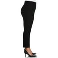 thumbnail image 4 of Rafaella Women's Plus Size Straight Leg Dress Pants, 4 of 4