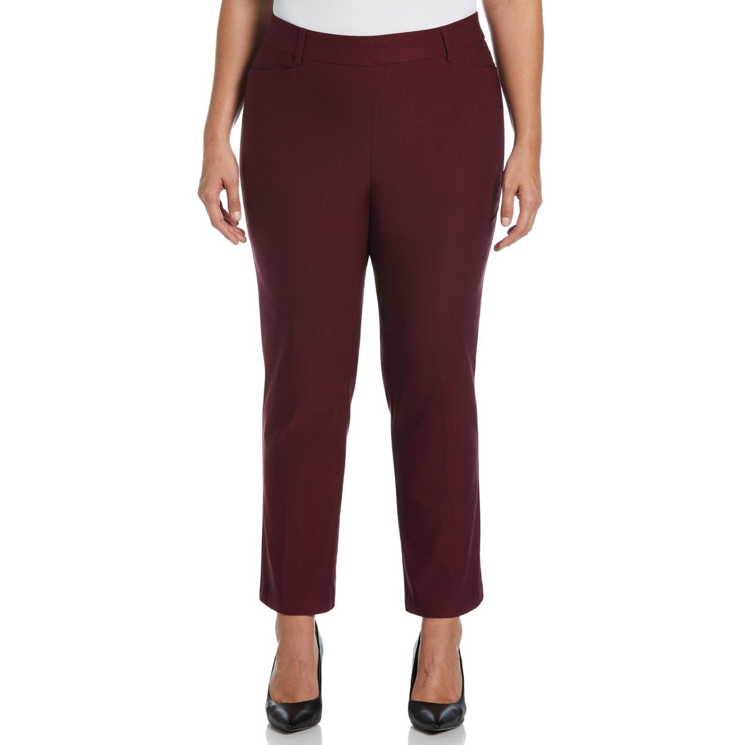 Rafaella Women s Plus Size Straight Leg Dress Pants