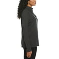 thumbnail image 4 of Rafaella Women's Long Sleeve Top with Rivet Neck Trim, 4 of 6